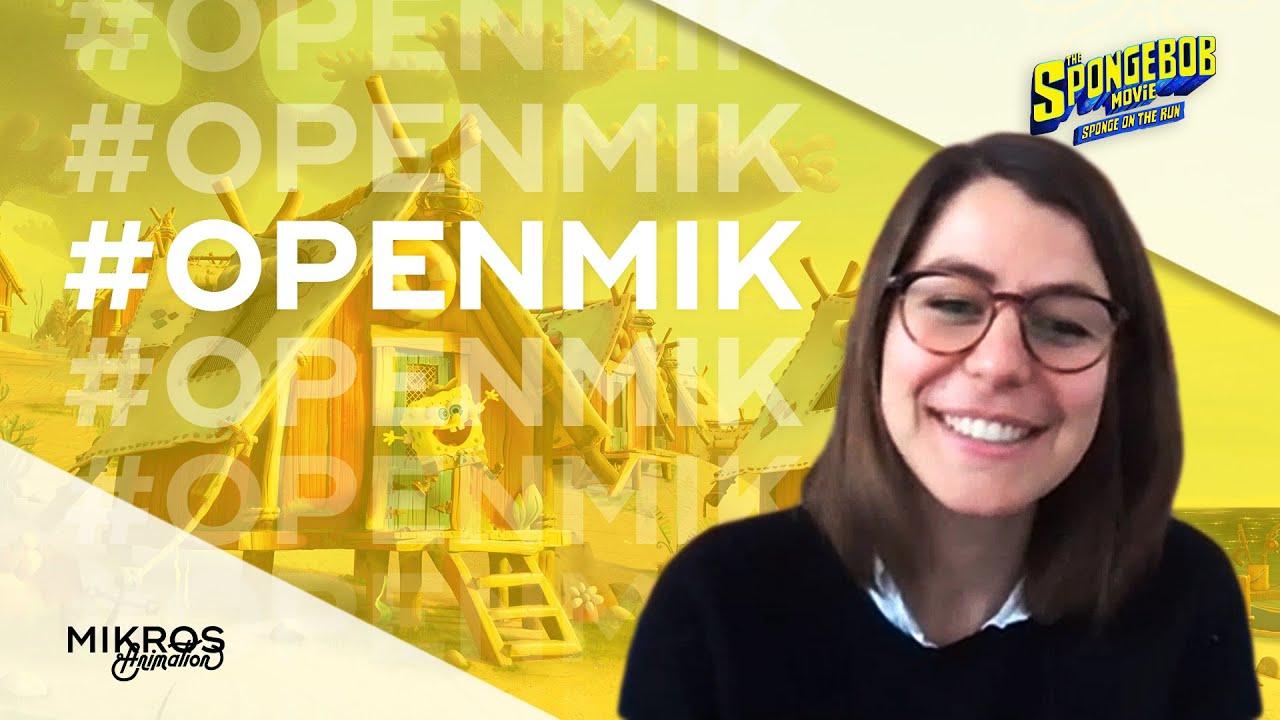 [#OpenMik] Solenne Bourgeois, Compositing supervisor on #SpongeBobMovie