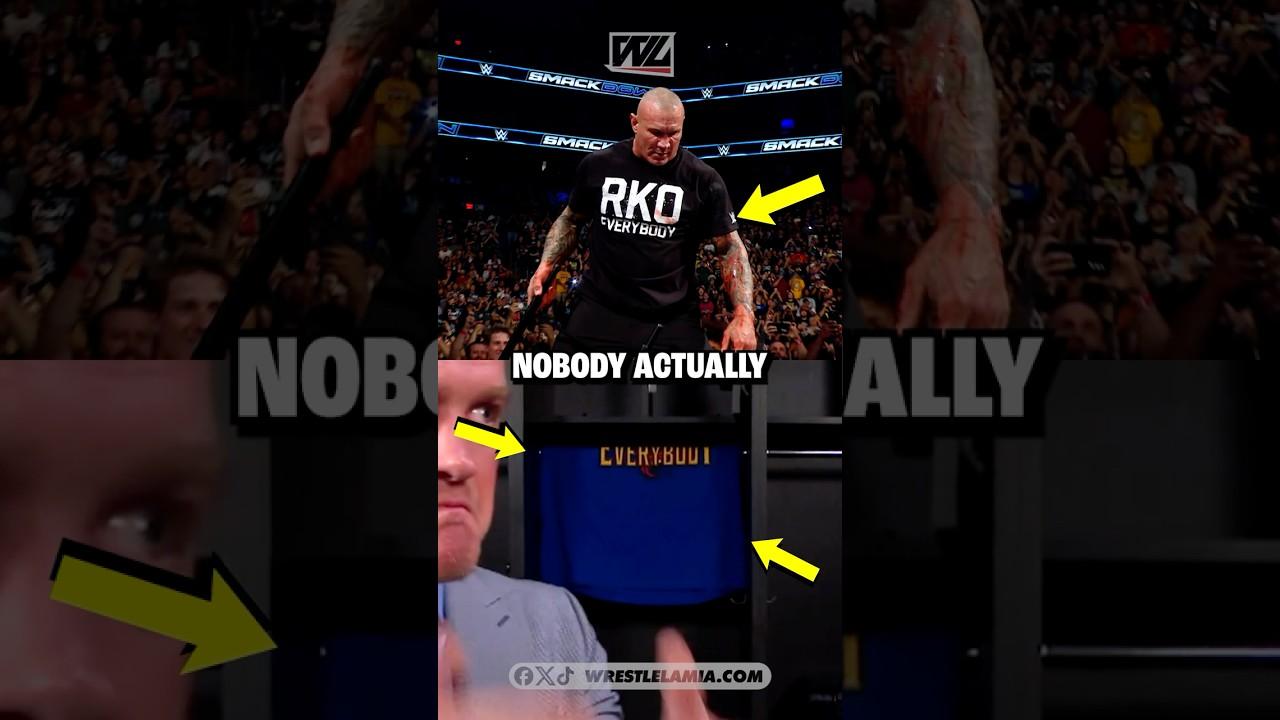 Nobody Noticed this small detail on Randy Orton on WWE Smackdown