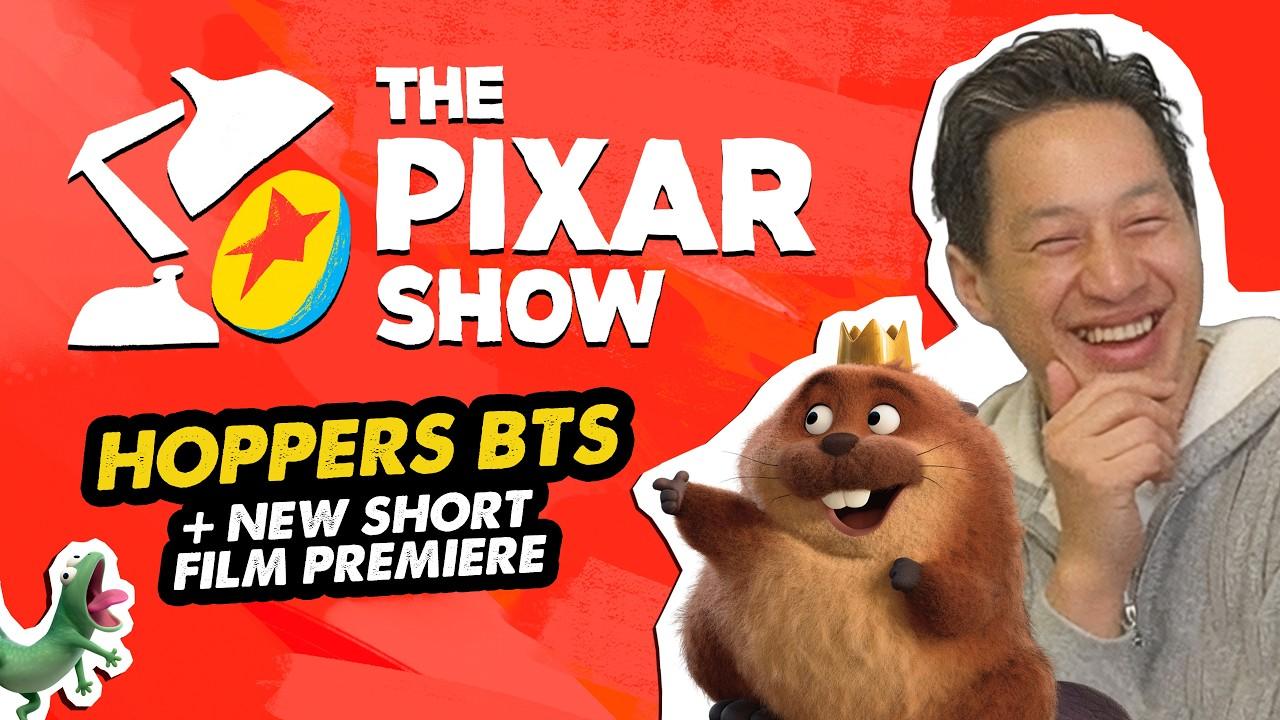 The Pixar Show: HOPPERS | Exclusive Short Film + "Hoppers" was almost about WHAT?!