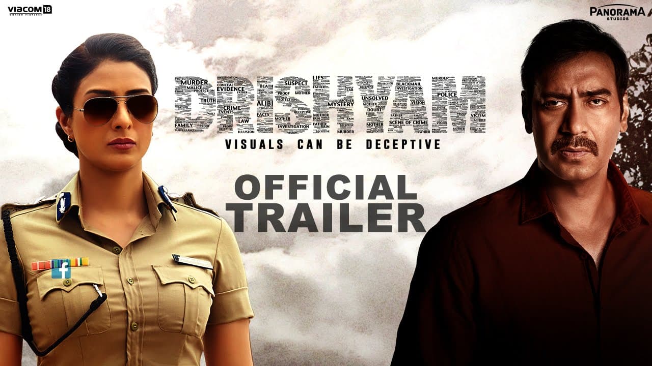 Drishyam - Official Trailer | Starring Ajay Devgn, Tabu & Shriya Saran