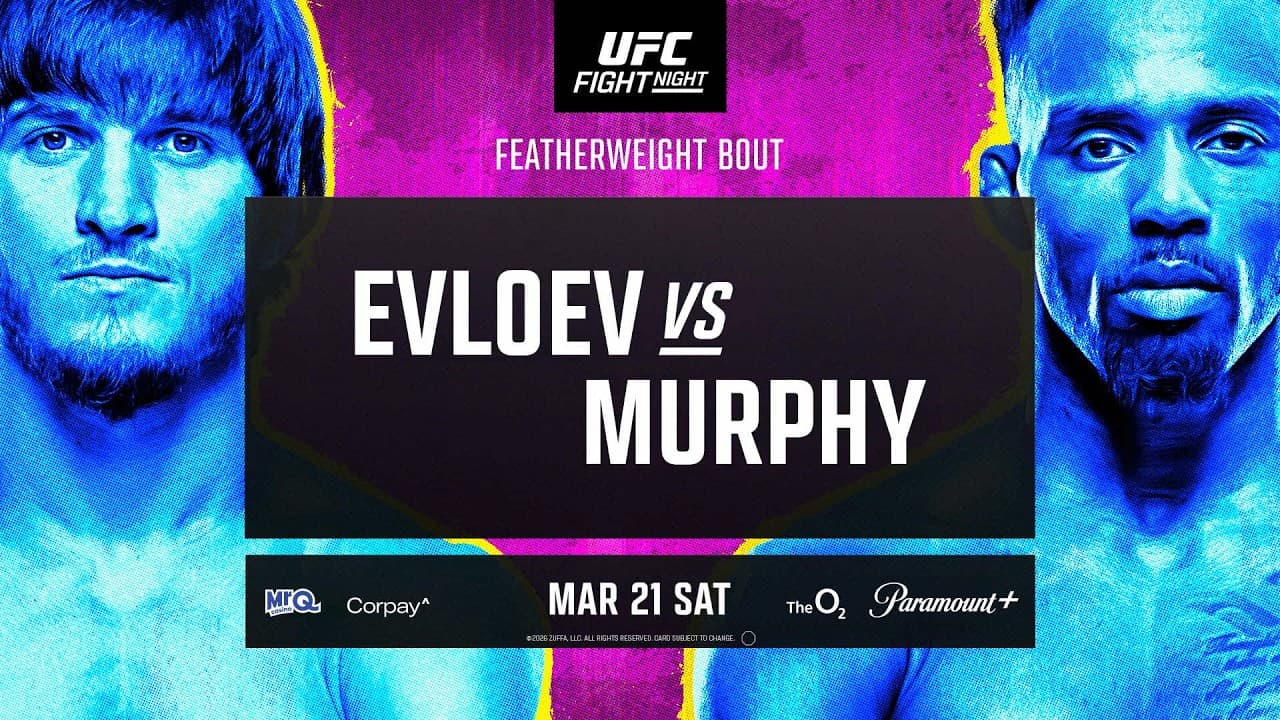 UFC London: Evloev vs Murphy - March 21st | Fight Promo
