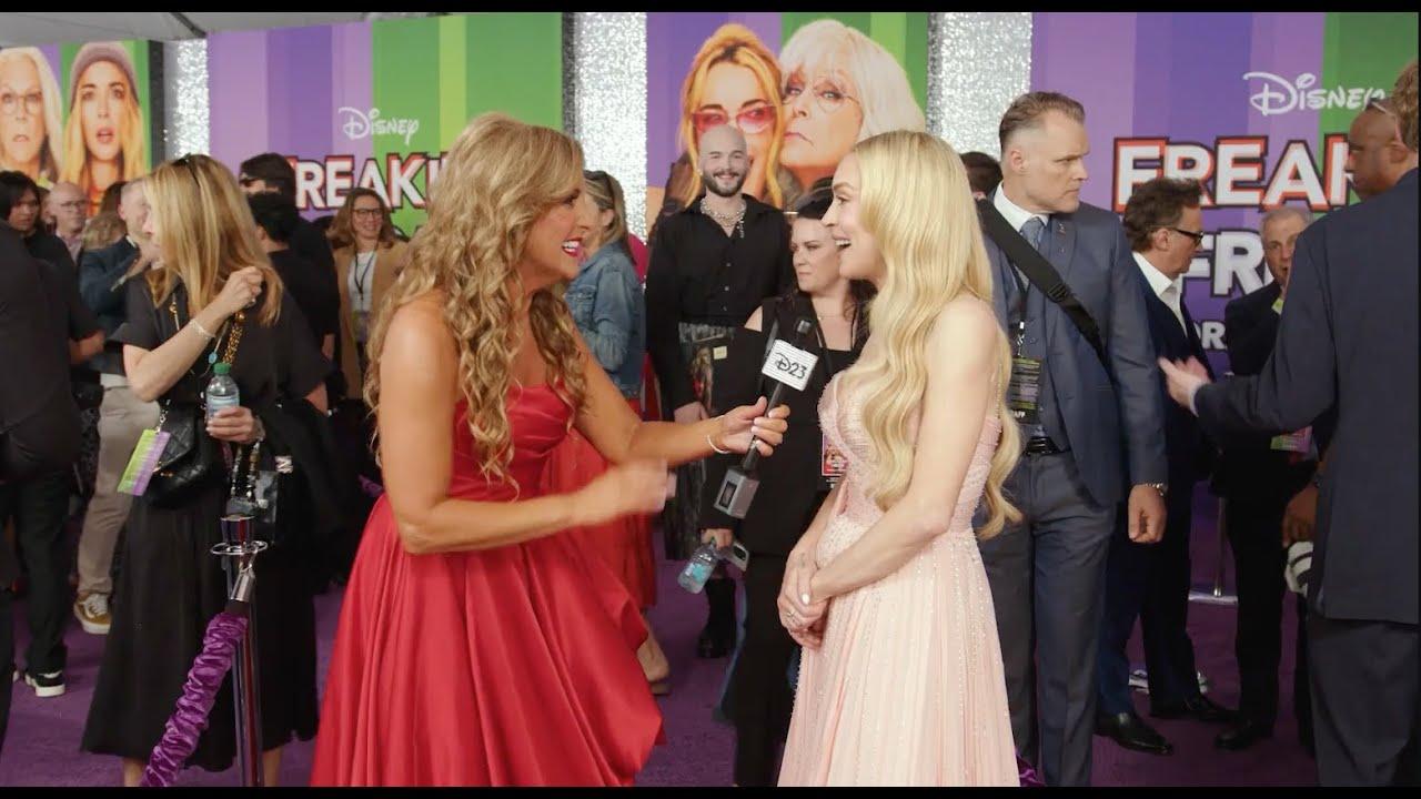 Jodi Benson, voice of Ariel, Hosts Purple Carpet Premiere