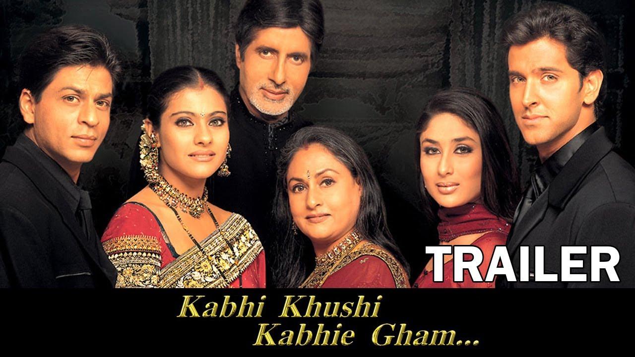 Kabhi Khushi Kabhie Gham - Official Trailer - Amitabh Bachchan, Shahrukh Khan, Hrithik Roshan, Kajol