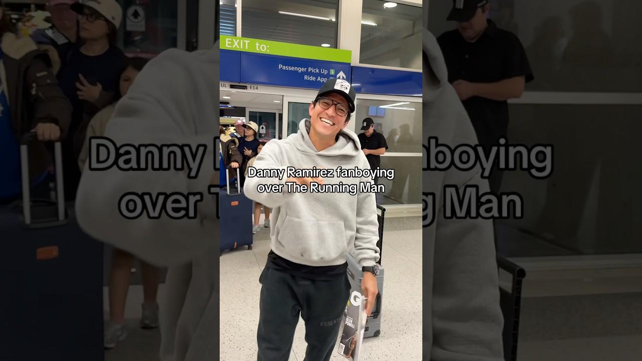 Top Gun: Reunited. The RunningMan spotted by top fanboy Danny Ramirez in the wild.