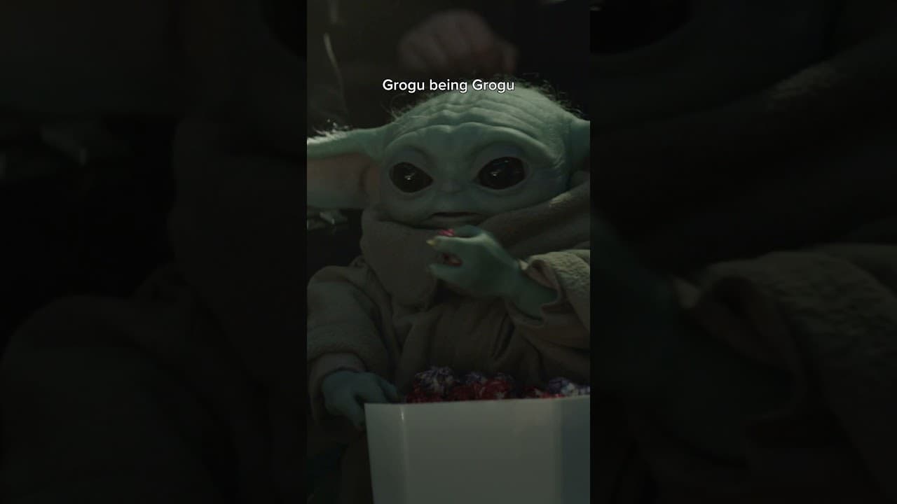 Grogu Being Grogu