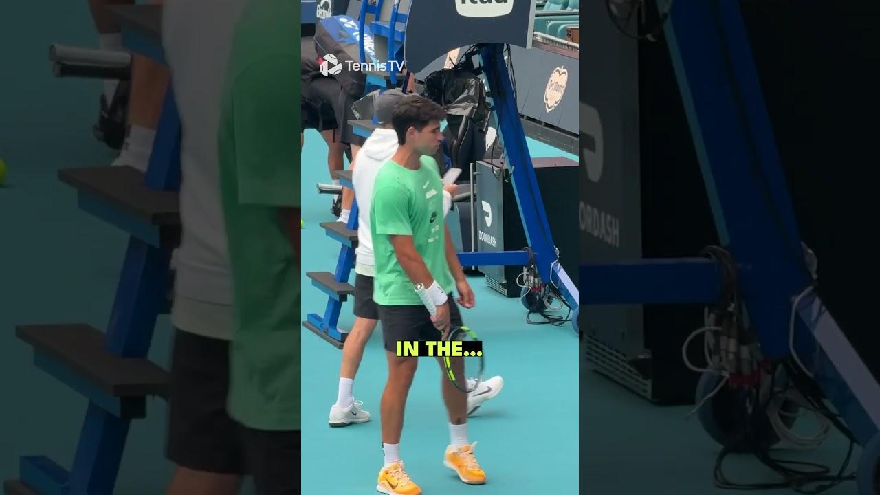 Sinner & Alcaraz Miami Reunion 🤝