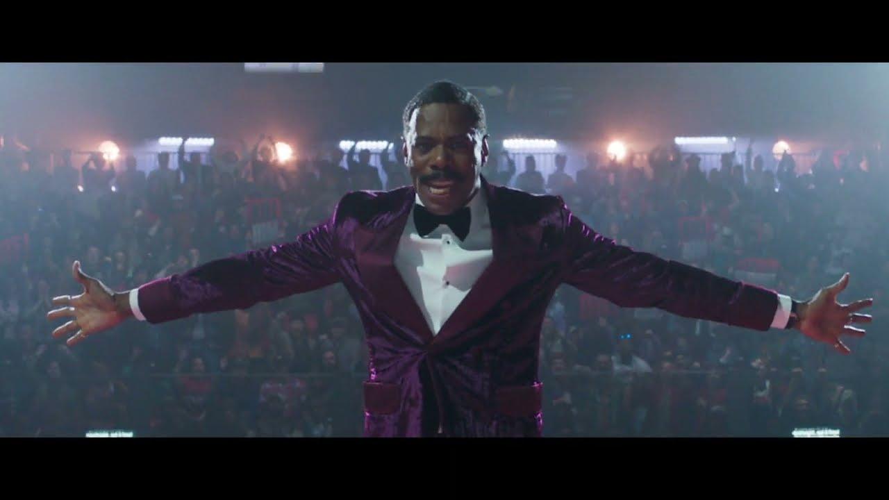 Colman's Showman Character on The Running Man