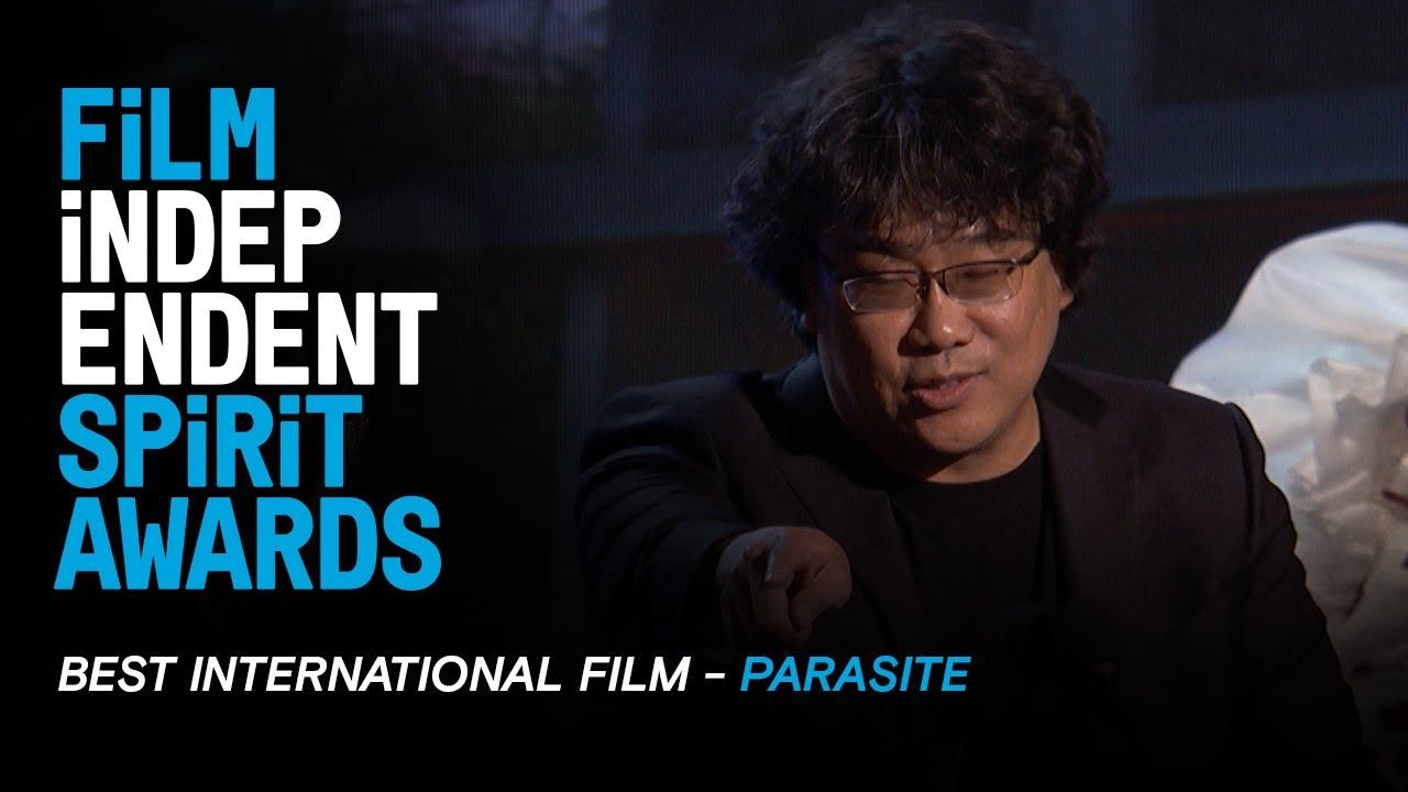 PARASITE (South Korea) wins Best International Film at the 35th Film Independent Spirit Awards