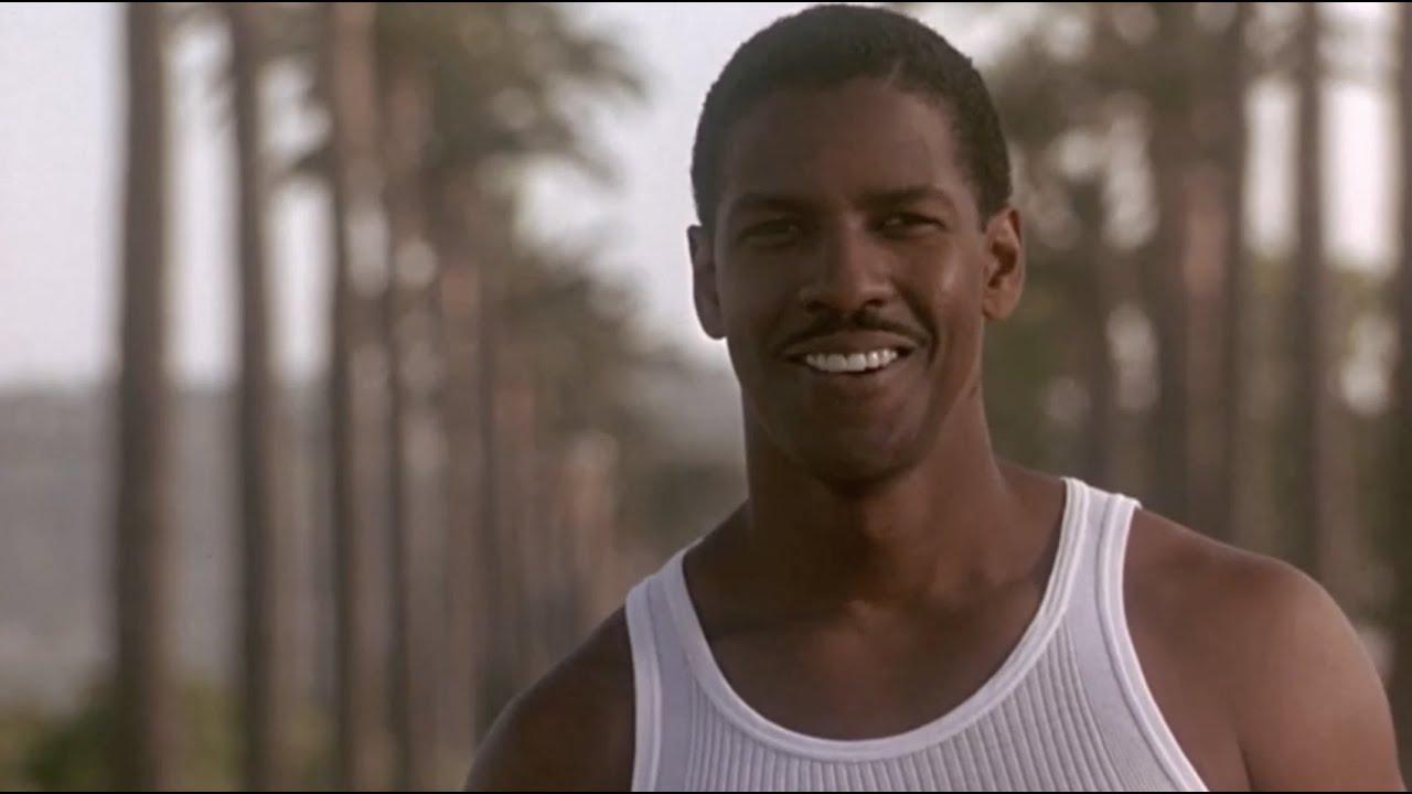 Denzel Washington on DEVIL IN A BLUE DRESS