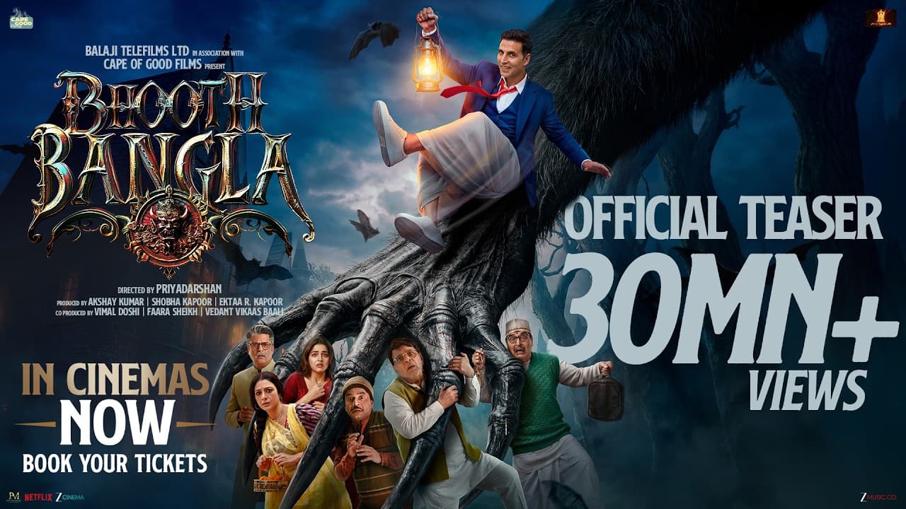 Bhooth Bangla -Official Teaser | Akshay Kumar, Tabu, Paresh, Wamiqa, Priyadarshan |In Cinemas 10 Apr