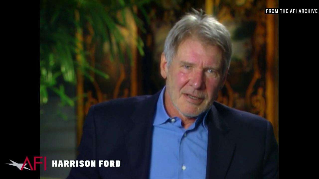 George Lucas & Harrison Ford on STAR WARS: A NEW HOPE