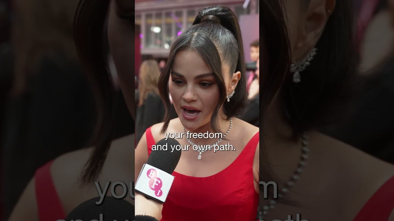 What Selena Gomez thinks audiences will get from watching her new film, Emilia Pérez #lff