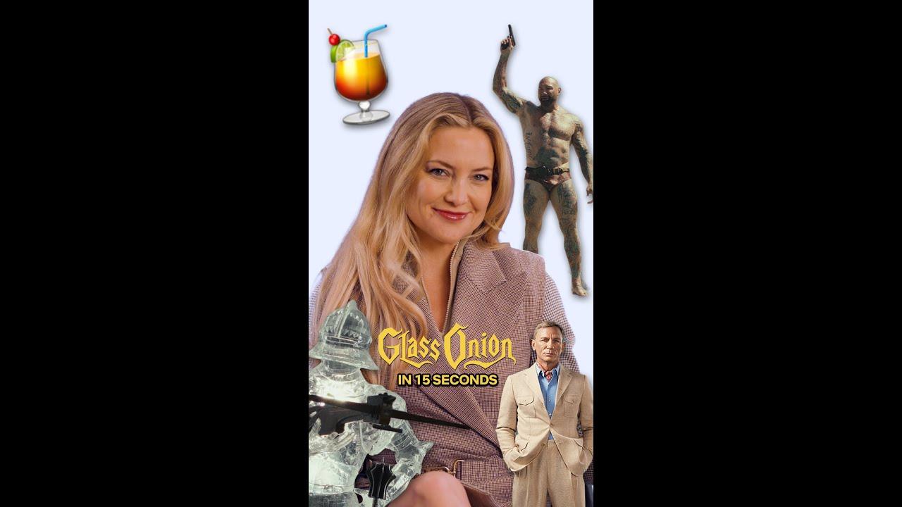 Kate Hudson has 15 seconds to explain Glass Onion