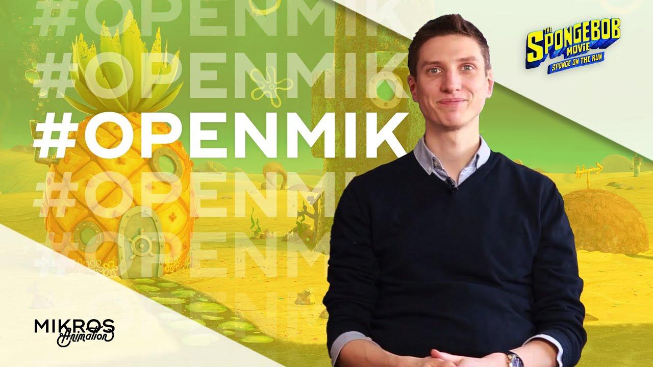 [#OpenMik] Clément Deltour, Sets & Props modeling supervisor on #SpongeBobMovie
