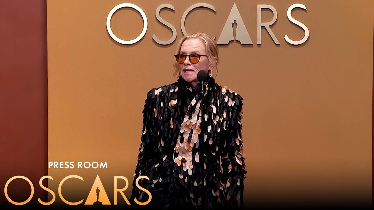 Amy Madigan Best Supporting Actress Press Room Speech | 98th Oscars (2026)