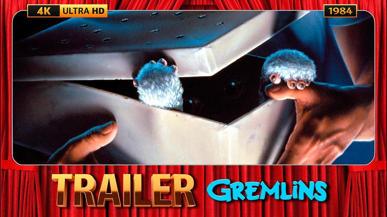 Gremlins (1984) Official Trailer [4K-UHD]