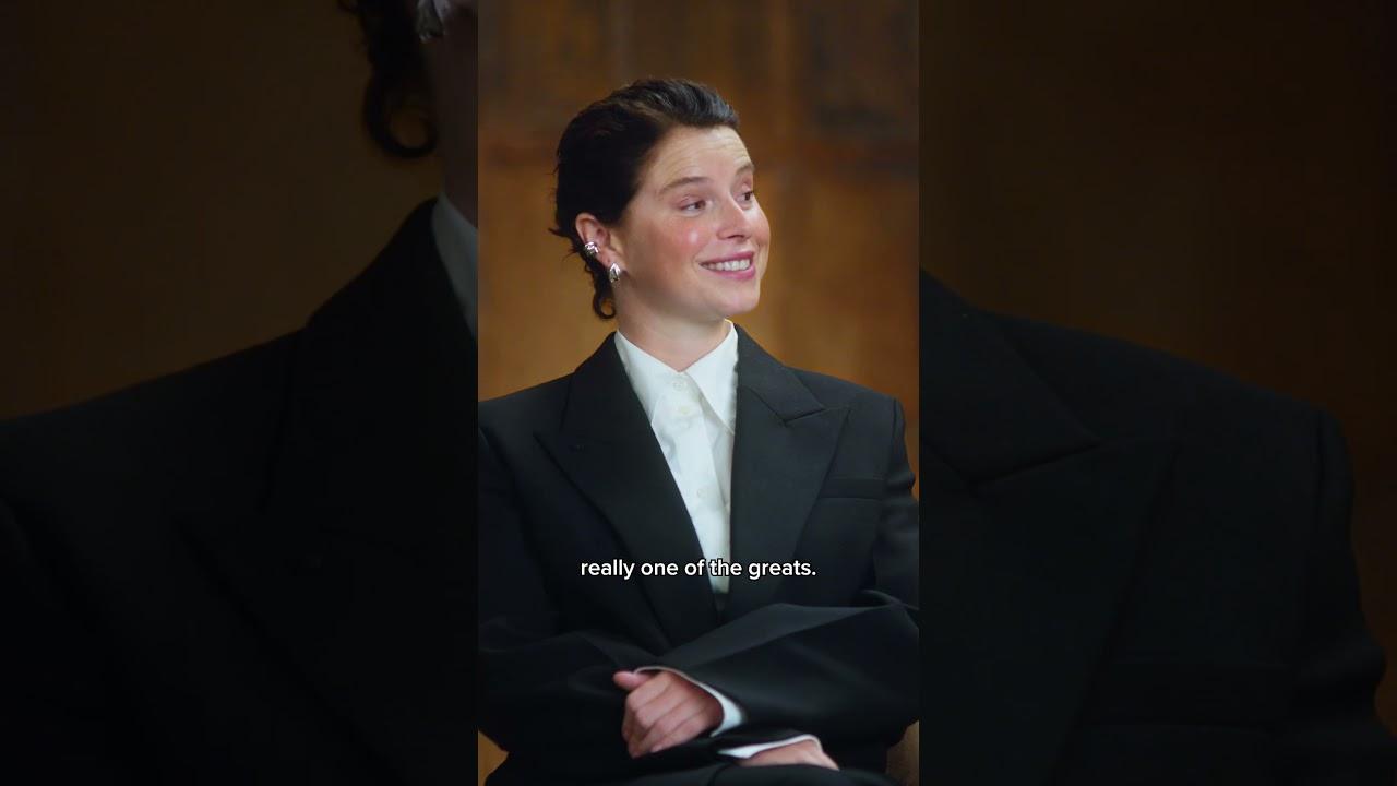 Jessie Buckley and Paul Mescal share memories from the set of HAMNET.