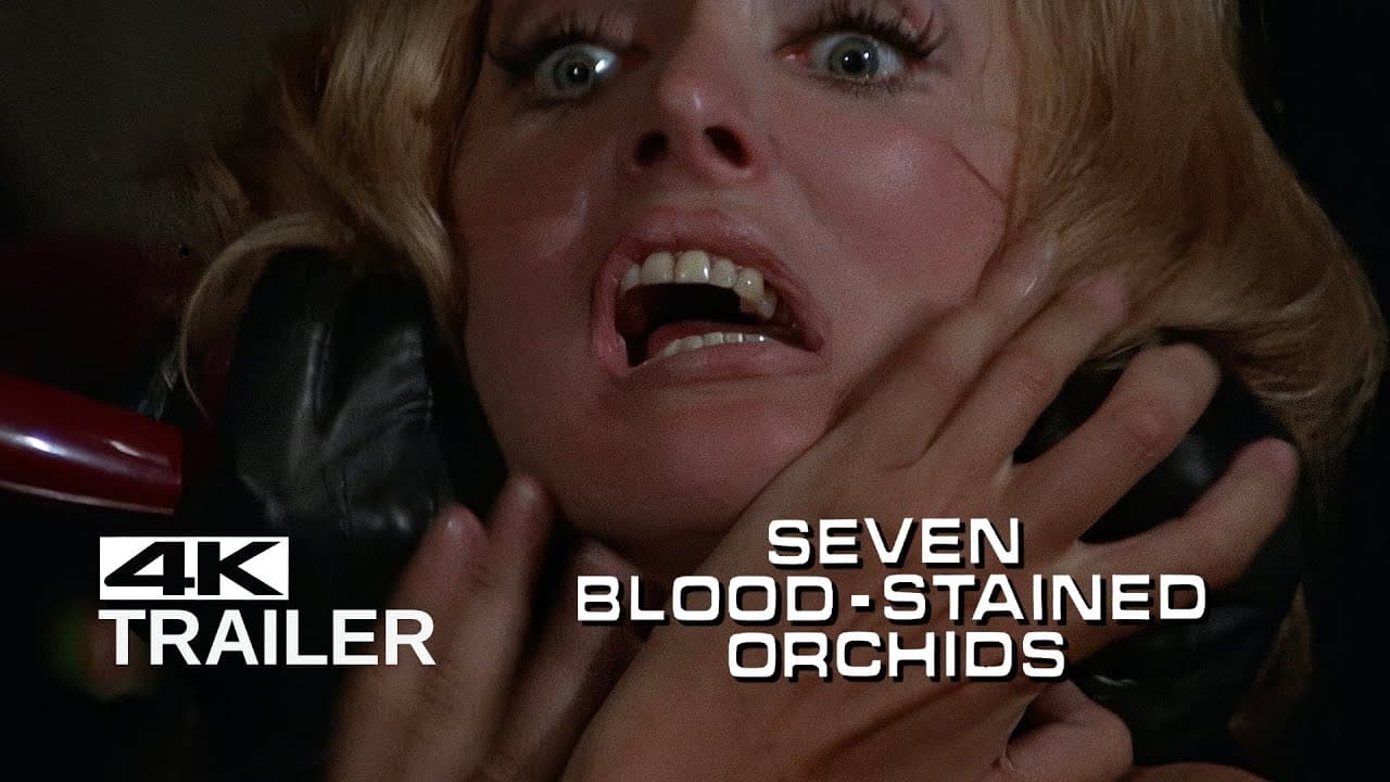 SEVEN BLOOD - STAINED ORCHIDS Original Theatrical Trailer [1972] Remastered in 4K