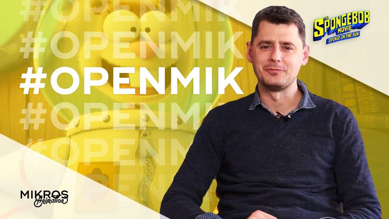 [#OpenMik] Vincent Duponchel, Texturing supervisor on #SpongeBobMovie