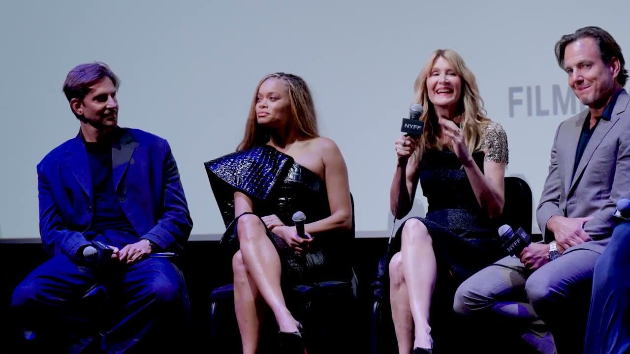 Bradley Cooper, Will Arnett, Laura Dern, Andra Day, and Christine Ebersole on Is This Thing On?