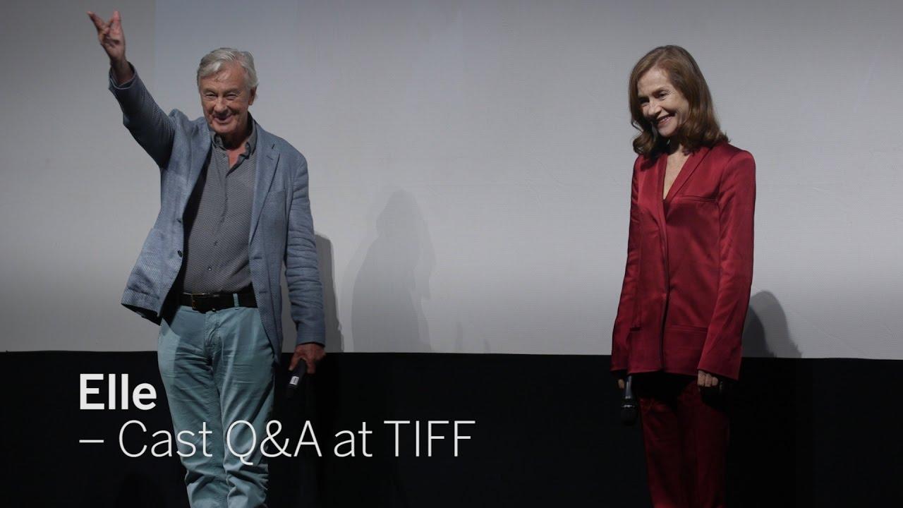 TIFF 2016 Q&A with Paul Verhoeven and Isabelle Huppert