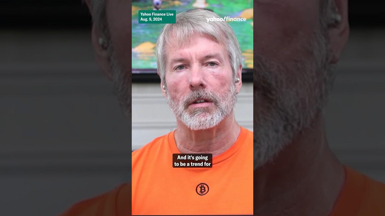 The ‘world’s going to be remade’ through bitcoin: Michael Saylor #shorts