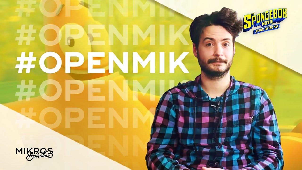 [#OpenMik] Emmanuel Larralde, Lighting supervisor on #SpongeBobMovie