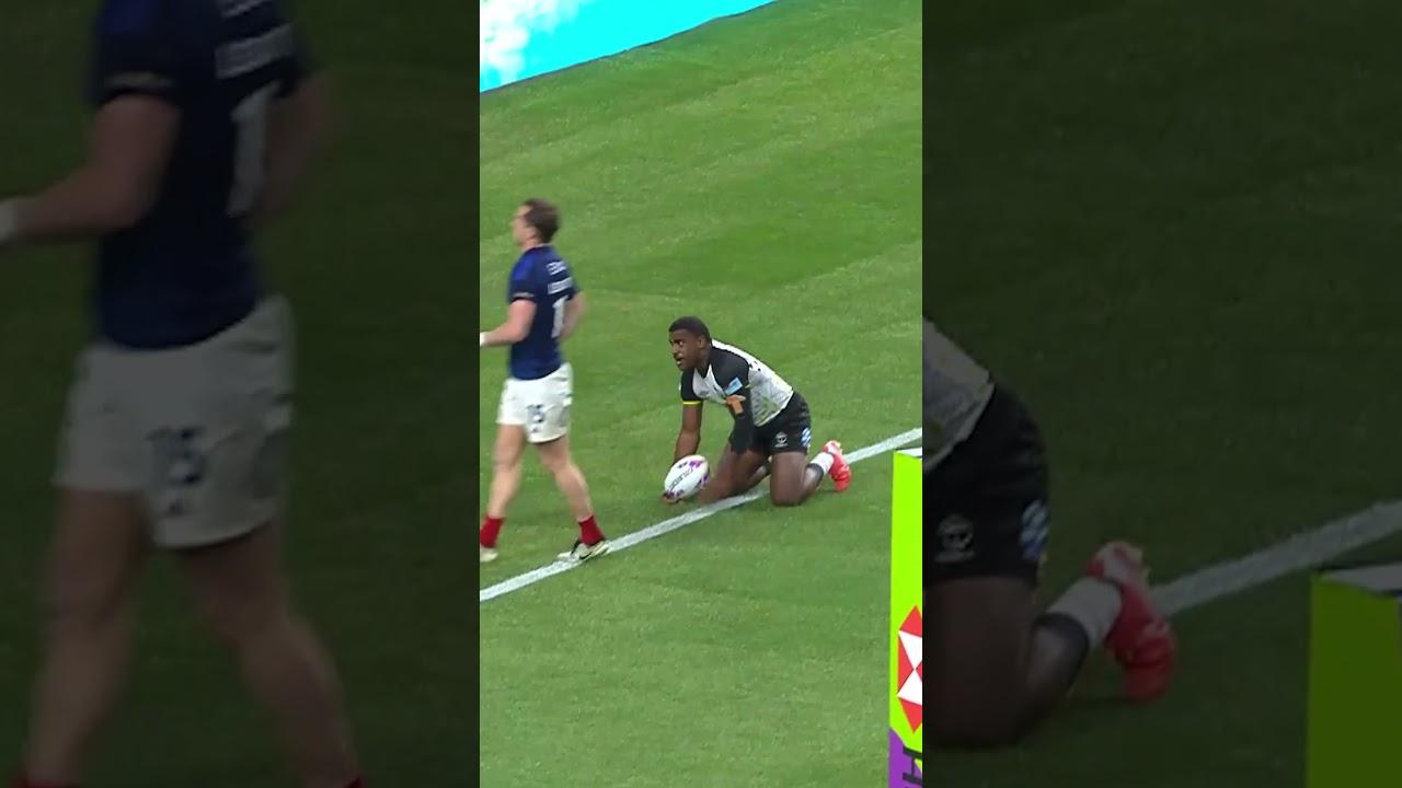 "Do finishes get any BETTER?!" 🇫🇯 #Rugby #HSBCSVNS #Shorts
