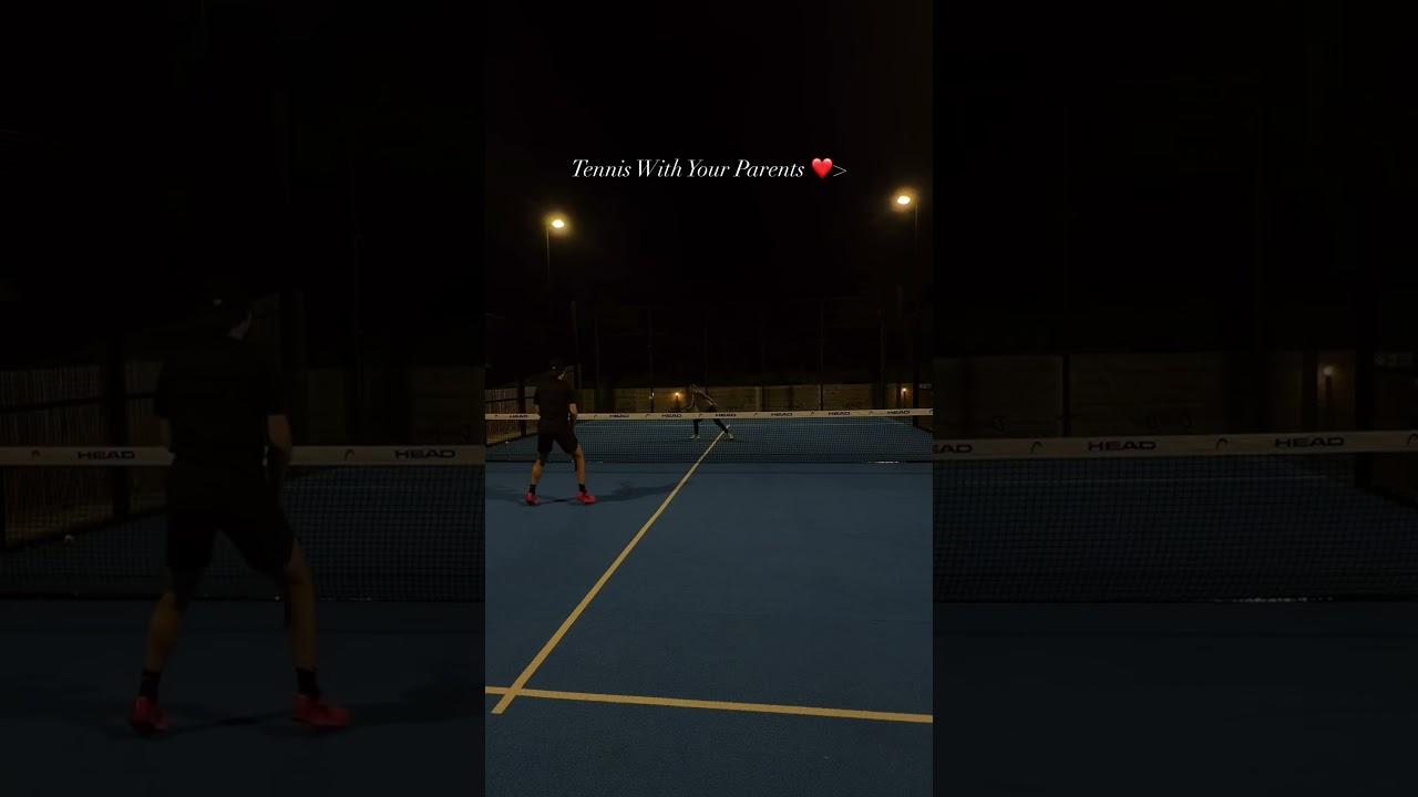 Tennis With Your Parents ❤️