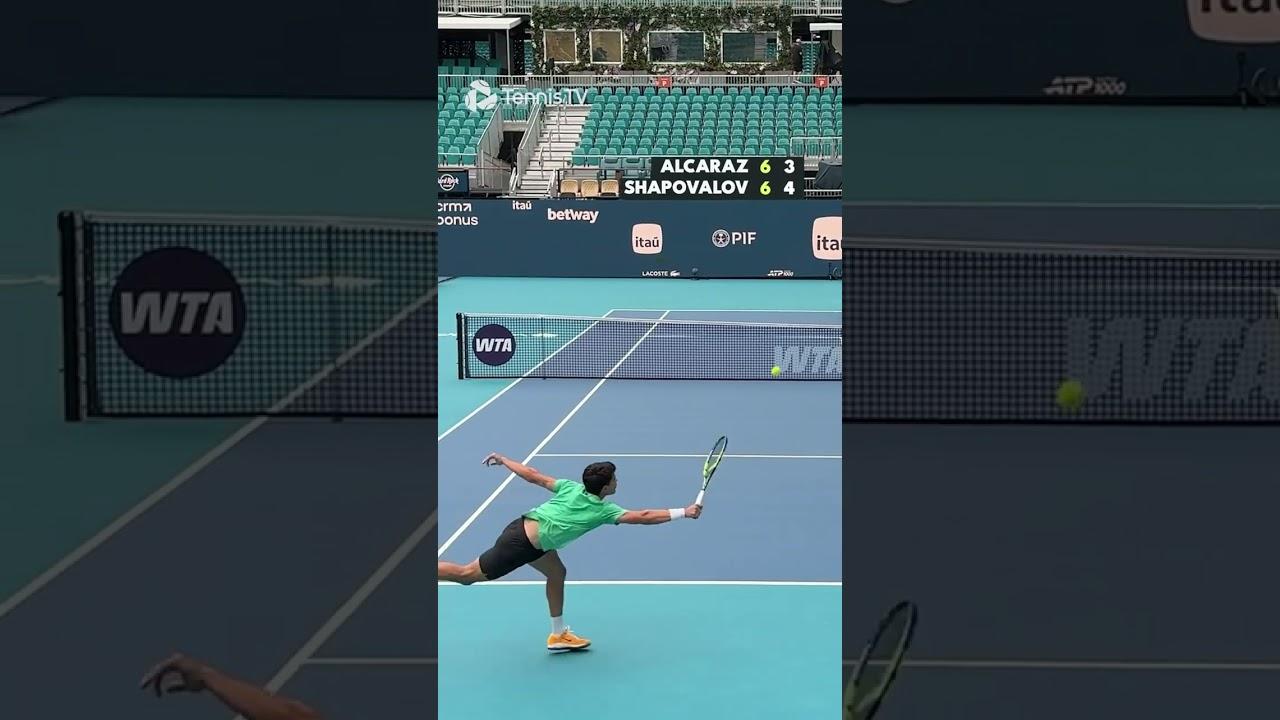 Alcaraz & Shapovalov Practice Tiebreak ❤️‍🔥