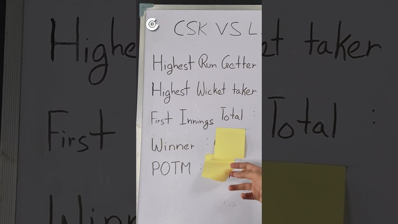 Our prediction for the CSK vs LSG clash is here 👀Your CSK vs LSG prediction?