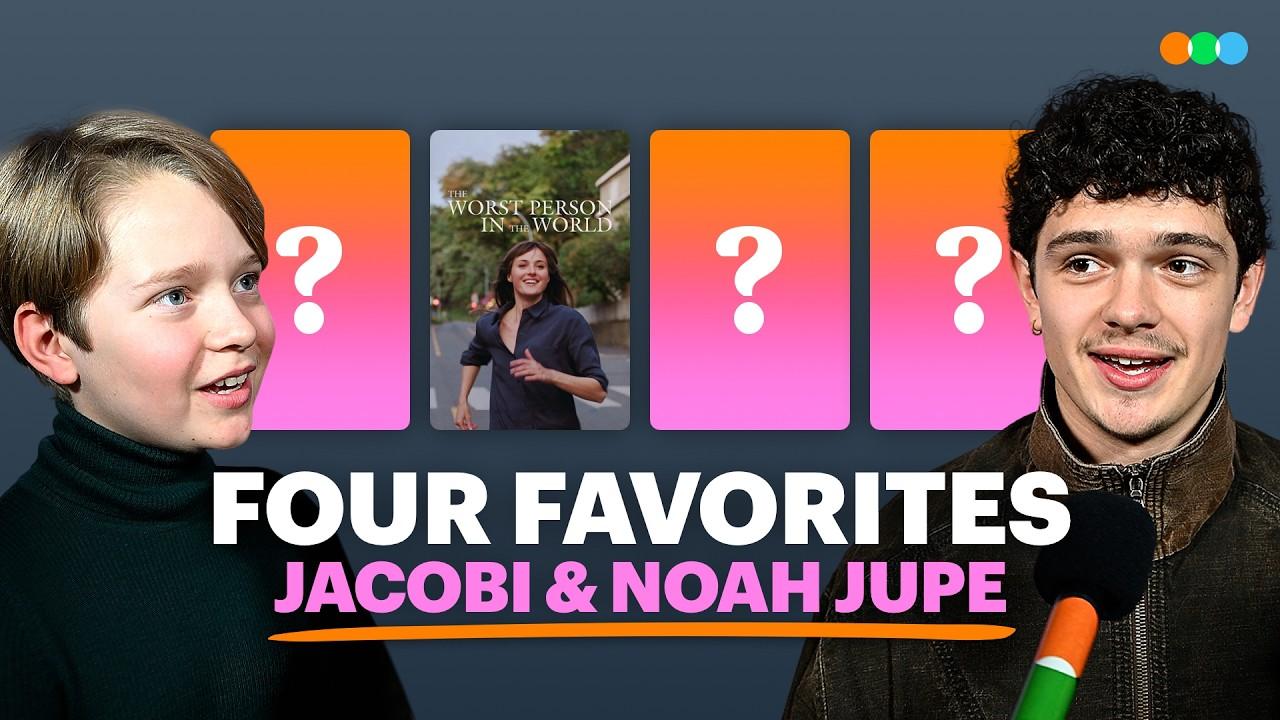 Four Favorites with Jacobi and Noah Jupe
