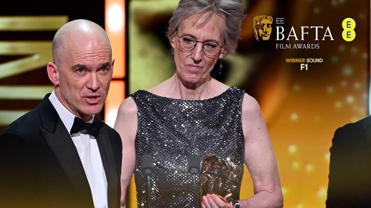 F1 Wins The BAFTA for Sound | EE BAFTA Film Awards 2026