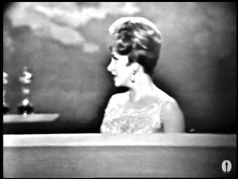 Billy Wilder winning the Oscar® for Directing‬‬‬‬ "The Apartment"