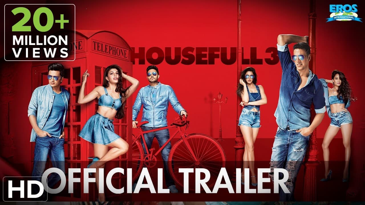 Housefull 3 Official Trailer with Subtitle | Akshay Kumar, Riteish Deshmukh, Abhishek Bachchan