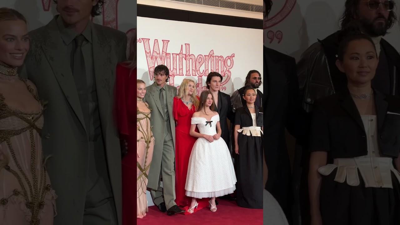 Too much love for one lifetime. Our Wuthering Heights stars in London.