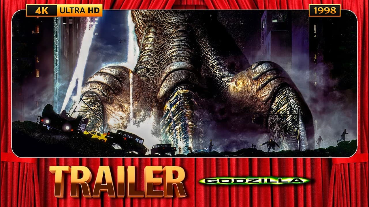 Godzilla (1998) Official Trailer [4K-UHD]