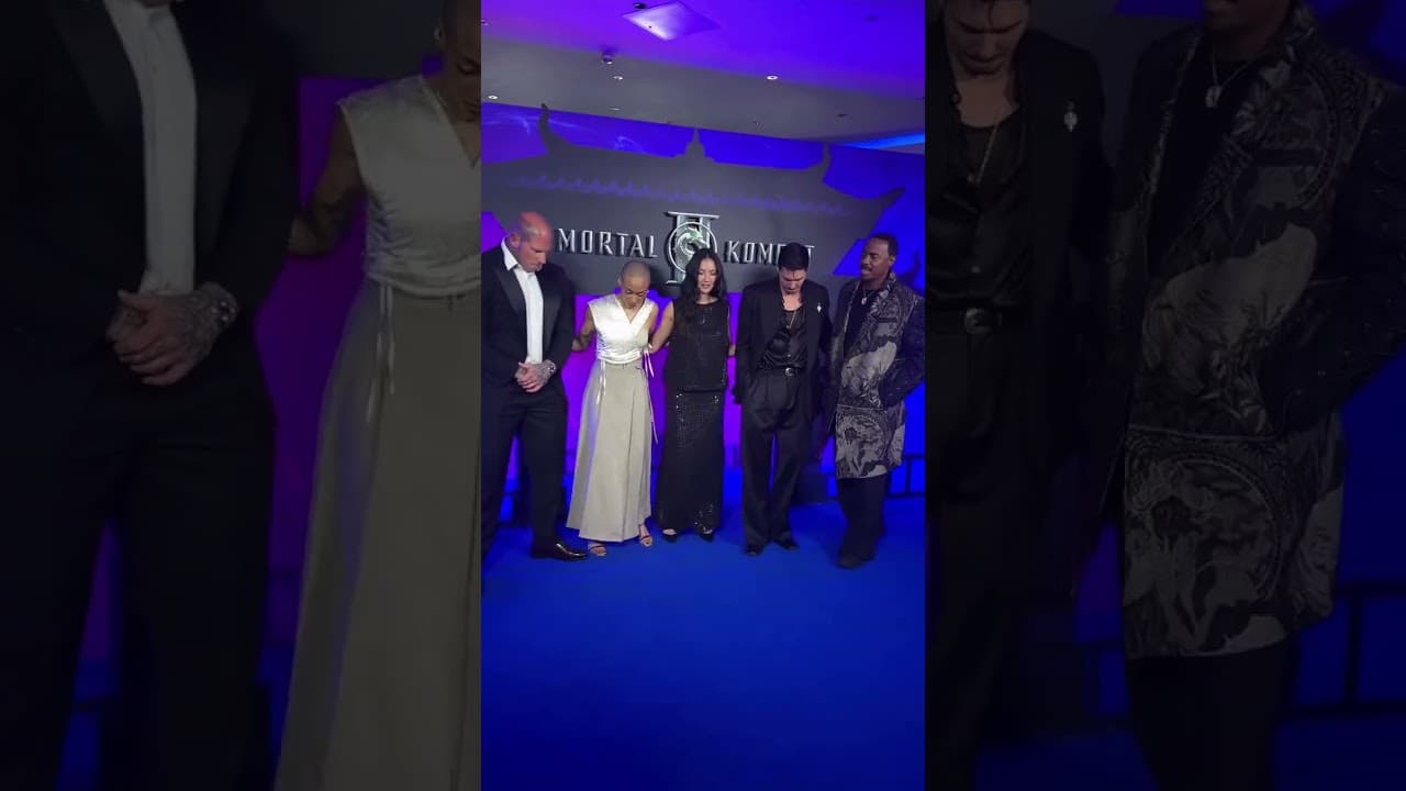 Choose your fighter. The cast of MORTAL KOMBAT II took on the European Fan Event in London.