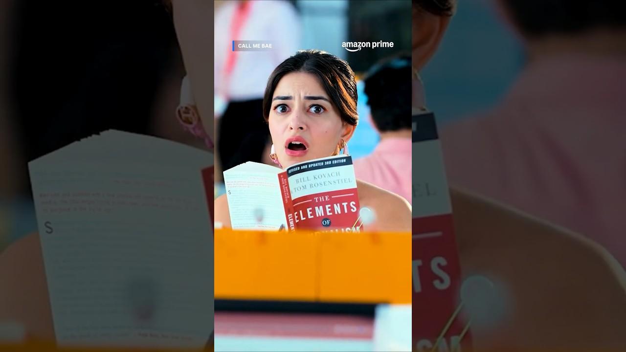 Vir Das TAUNTS Ananya Panday 👀 | Call me Bae #primevideoindia #funny #trending