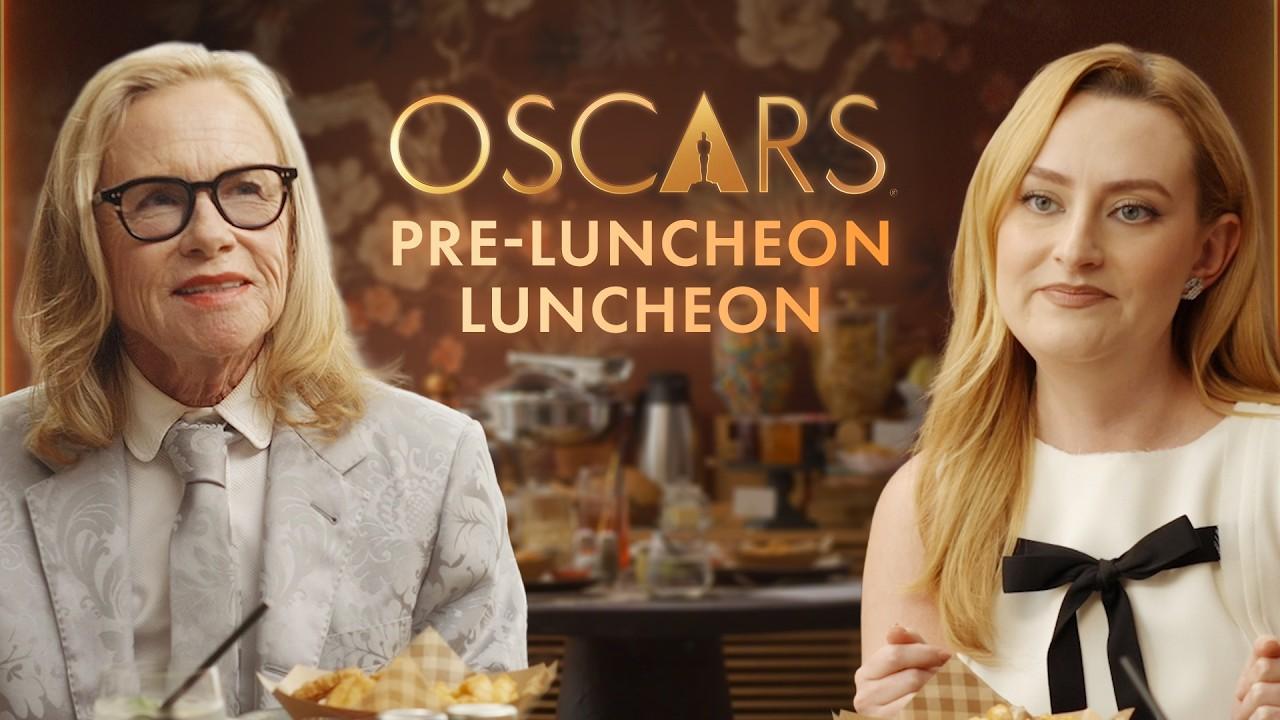 Amelia Dimoldenberg Pitches Amy Madigan 'Weapons: The Musical' | Oscars Pre-Luncheon Luncheon