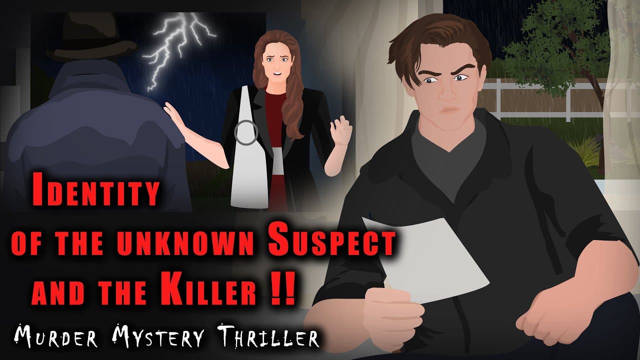 Identity of the Unknown Suspect and the Killer !! Animated Stories (Murder Mystery Thriller)