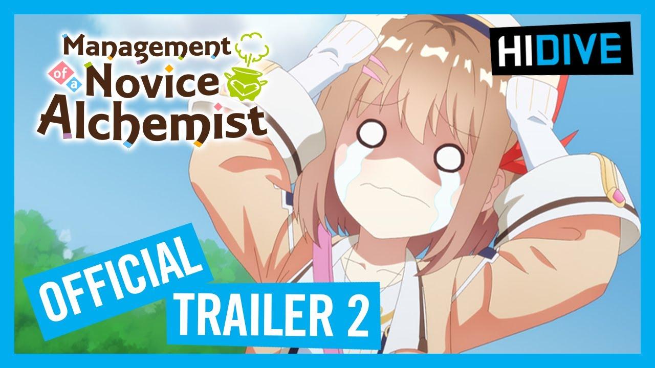 Management of a Novice Alchemist Official Trailer 2