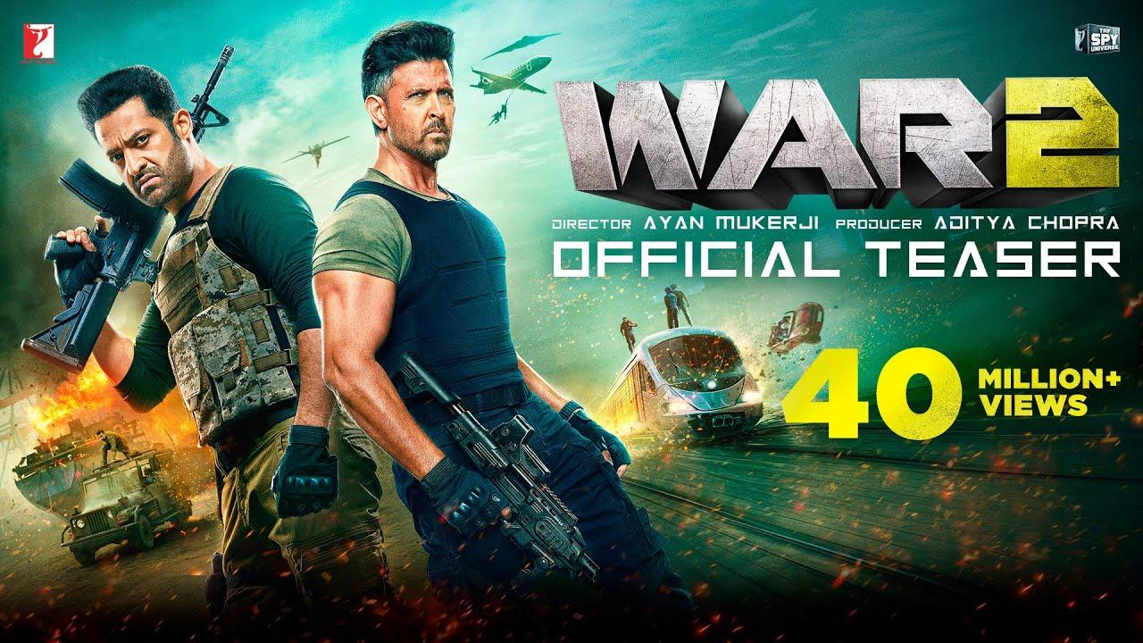 WAR 2 | Official Teaser | Hrithik Roshan | NTR | Kiara Advani | Ayan Mukerji | YRF Spy Universe