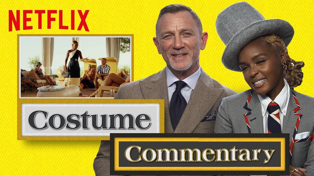 Glass Onion Cast Daniel Craig & Janelle Monáe Break Down their Looks