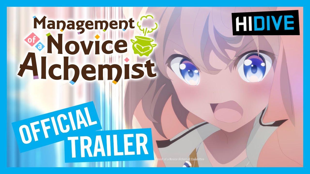 Management of a Novice Alchemist Official Trailer