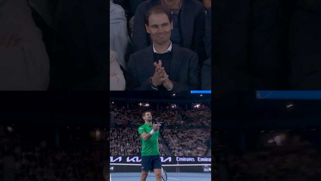 Nadal's nod of approval! 🤩