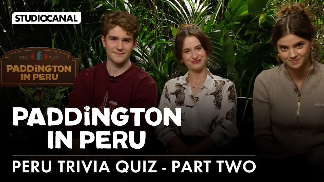 PERU TRIVIA QUIZ (Part II) with Carla Tous, Samuel Joslin and Madeleine Harris