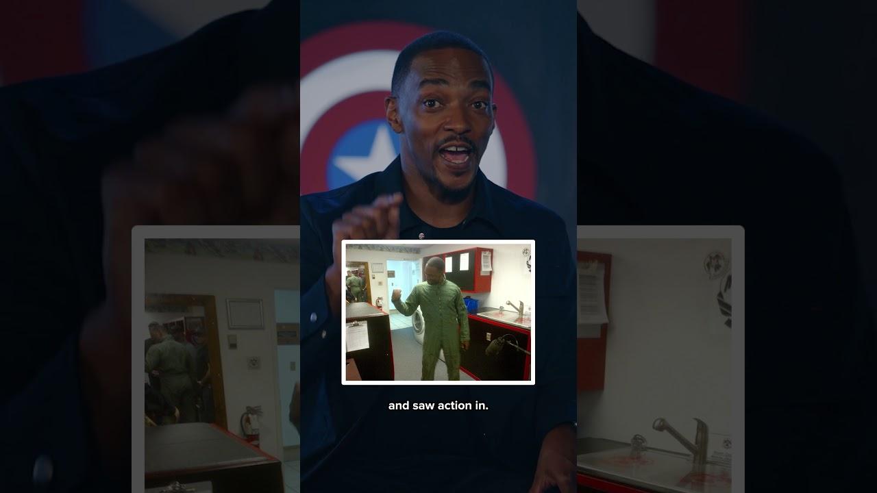 Take a trip down memory lane with Anthony Mackie