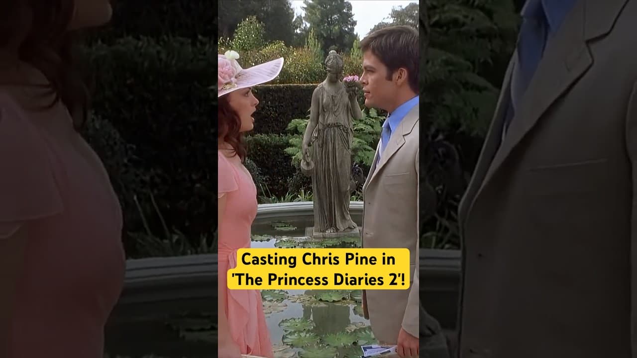 How Chris Pine Was Cast in 'The Princess Diaries 2'