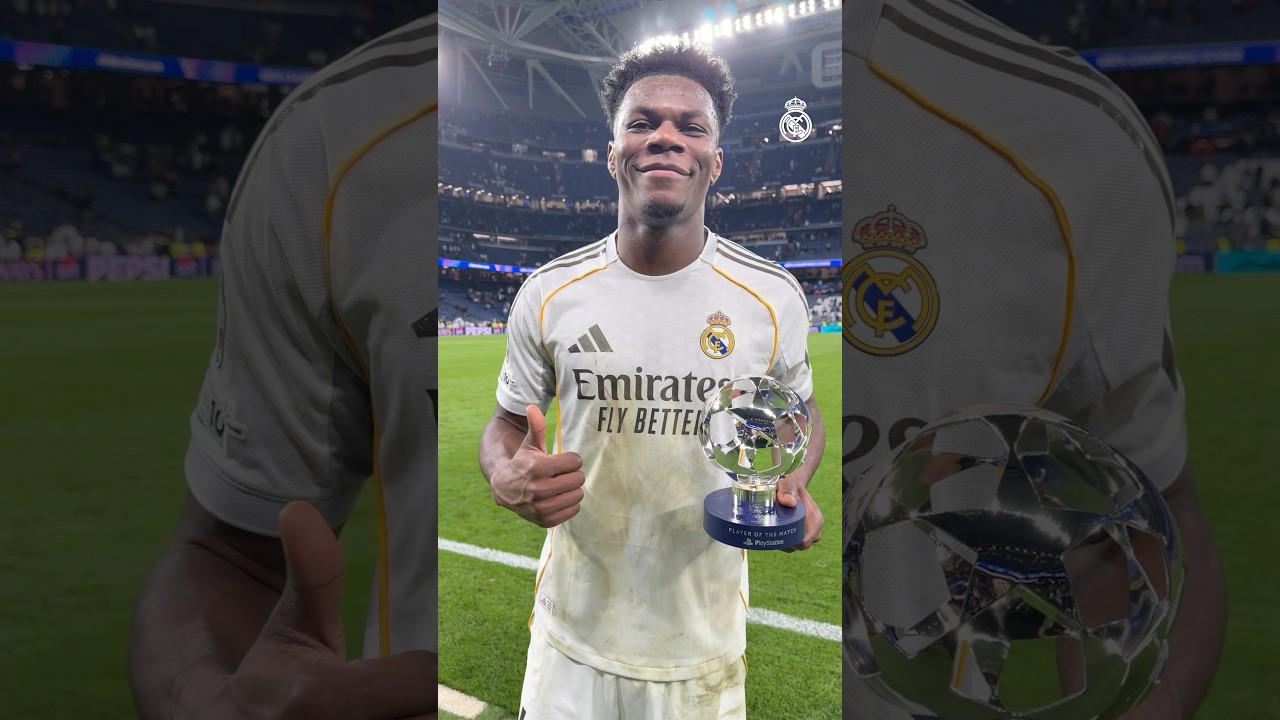 🏆 MVP... AGAIN! #UCL #RealMadrid